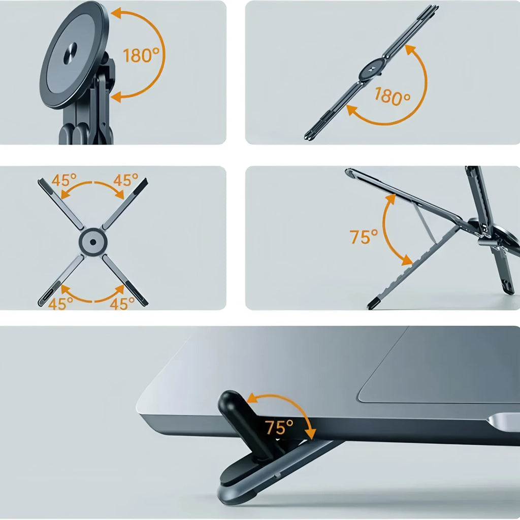 JustTrend® - 3in1 Magnetic Phone Holder, Selfie Stick & Tripod Stand
