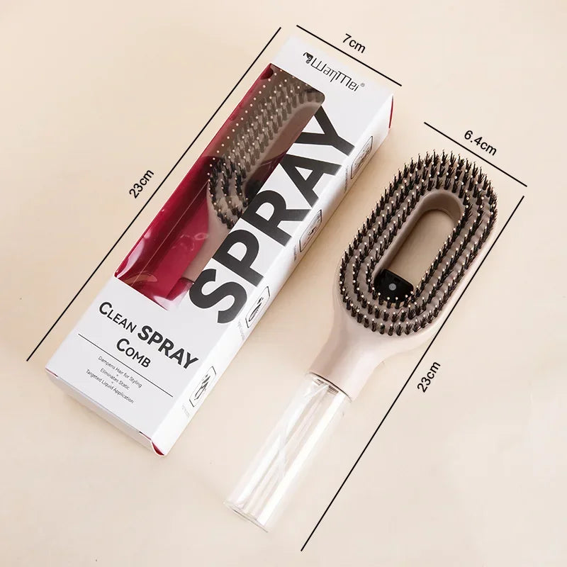 JustTrend® - 2in1 Detangling Sprayer Brush & Scalp Massage Comb