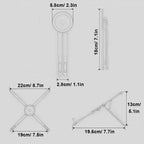JustTrend® - 3in1 Magnetic Phone Holder, Selfie Stick & Tripod Stand