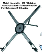 JustTrend® - 3in1 Magnetic Phone Holder, Selfie Stick & Tripod Stand