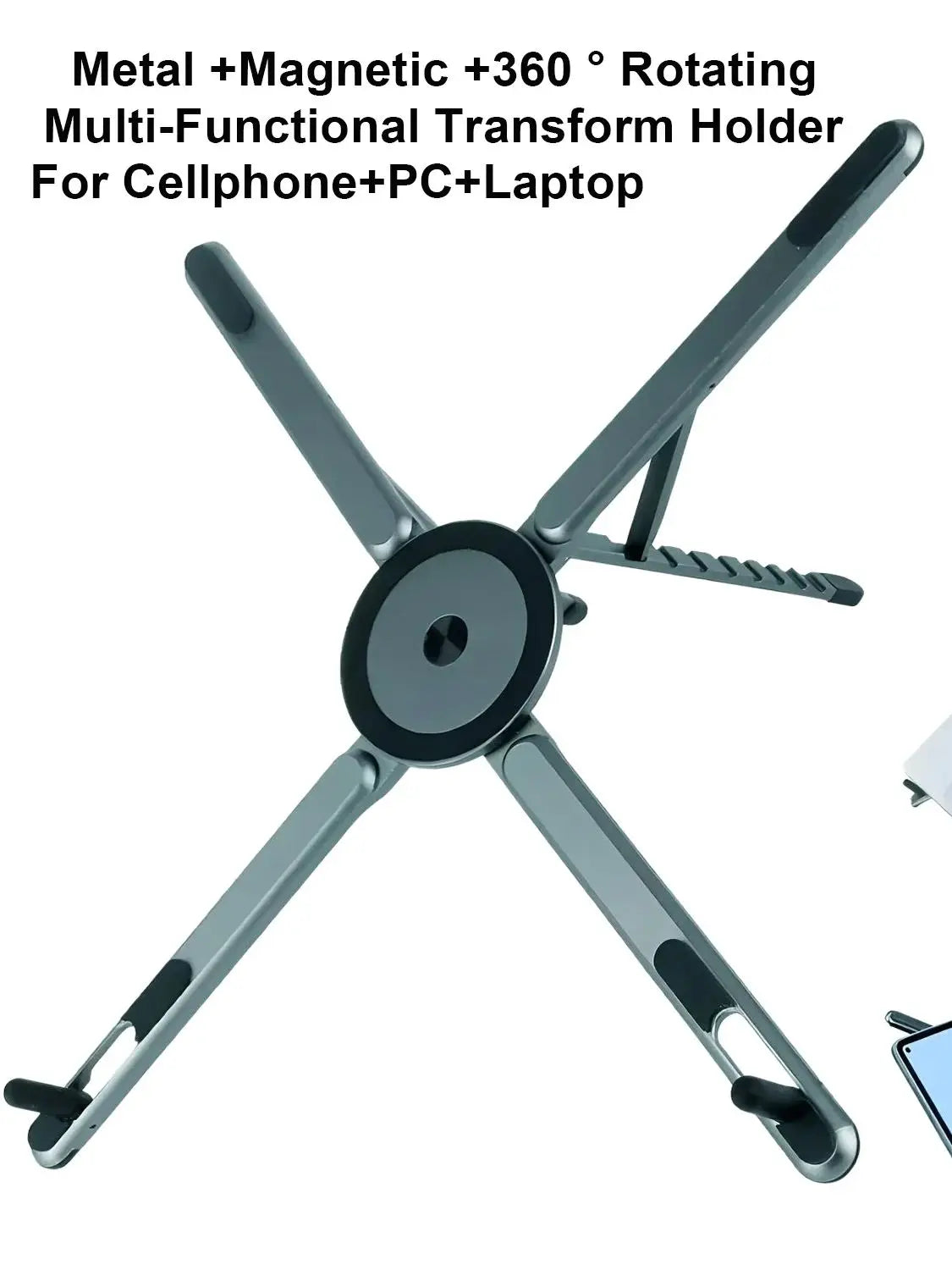 JustTrend® - 3in1 Magnetic Phone Holder, Selfie Stick & Tripod Stand